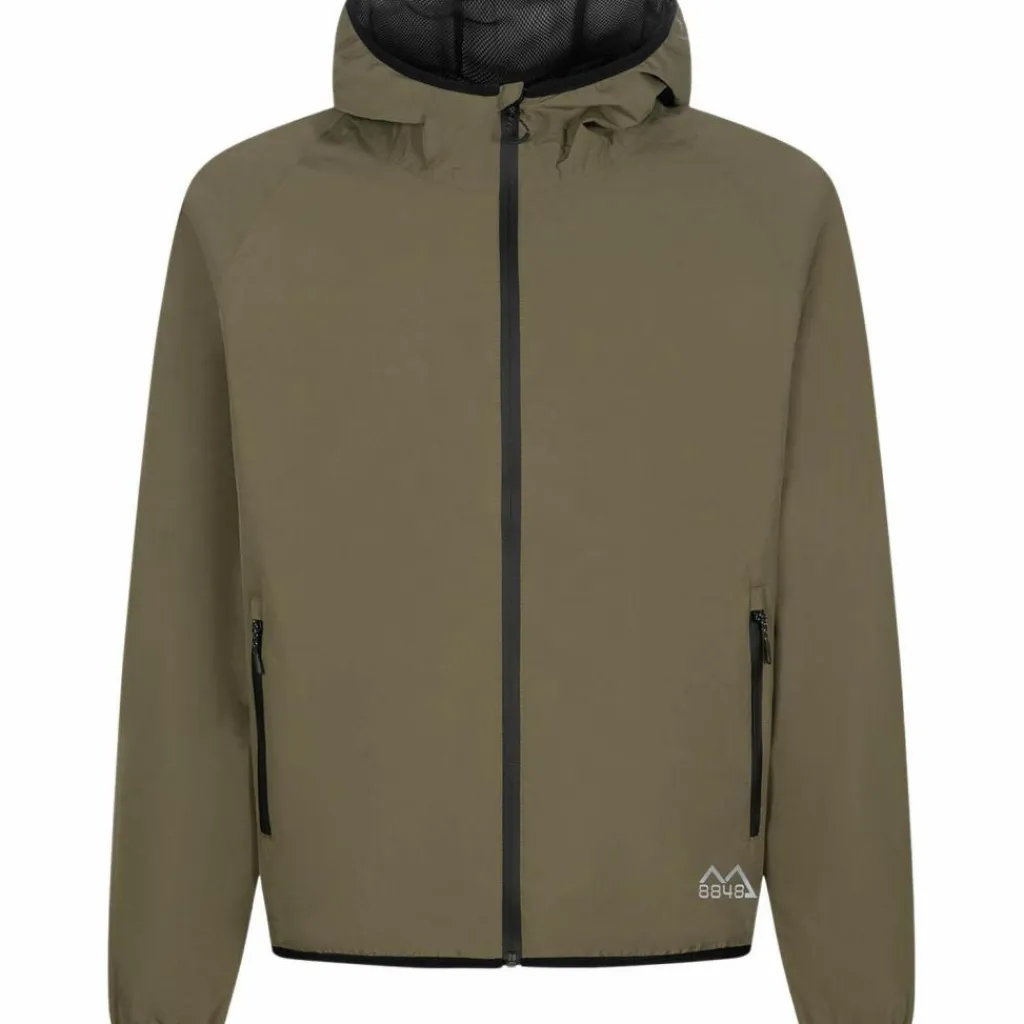 8848 Outdoor Regenjacken< avocado-black