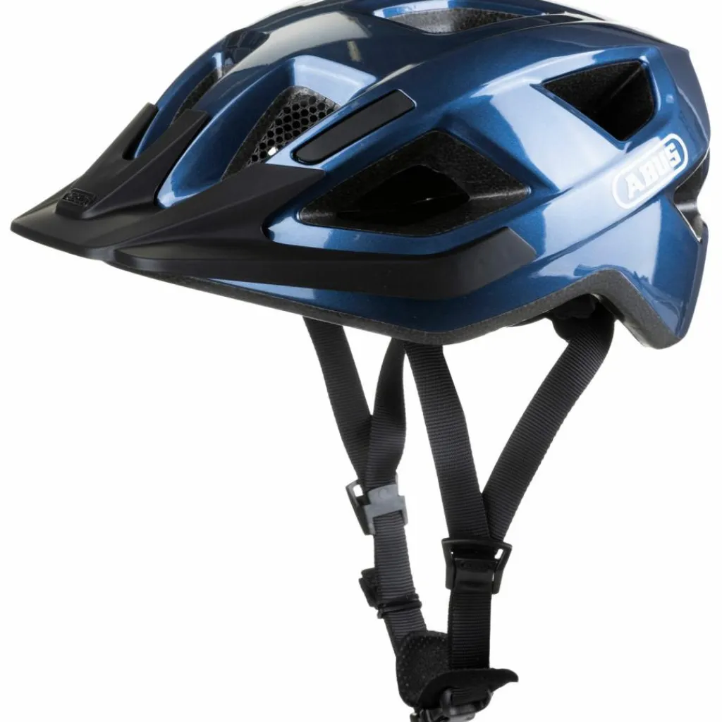 ABUS Radsport|Fahrradhelme<· Aduro 3.0 LED midnight blue