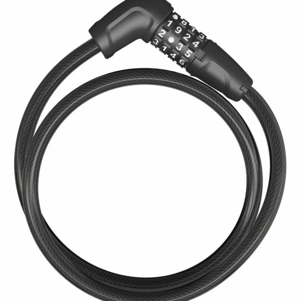 ABUS Fahrradschlösser|Sicherung & Karabiner<· 5410C/85 NUMERINO black