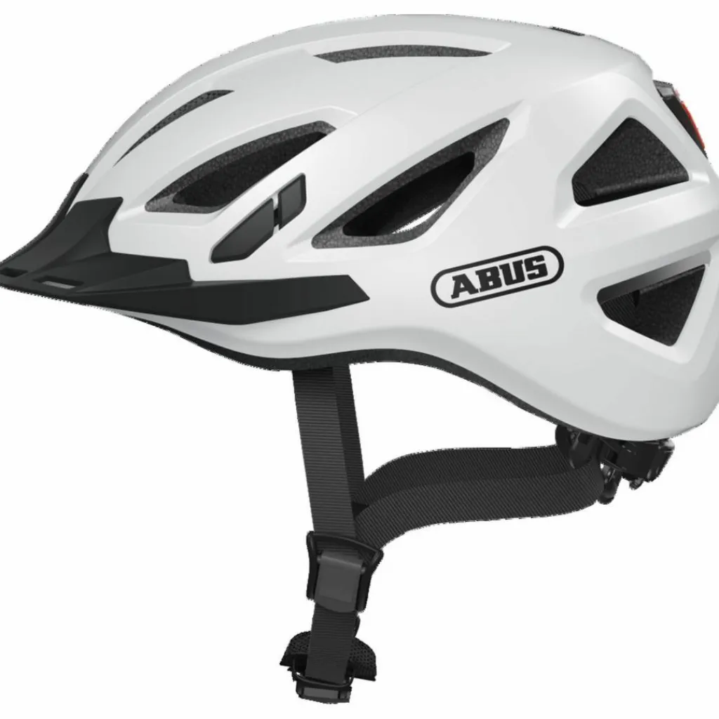 ABUS Schutzausrüstung|Schutzausrüstung<· URBAN-I 3.0 polar white