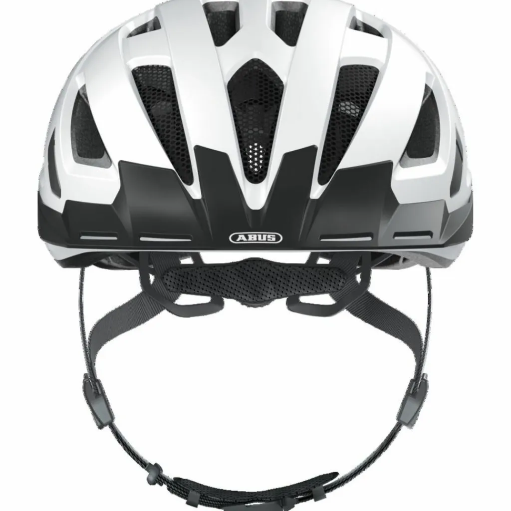 ABUS Schutzausrüstung|Schutzausrüstung<· URBAN-I 3.0 polar white