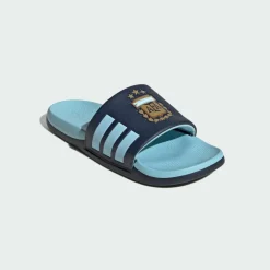 adidas Badeschuhe< Night Navy / Dark Football Gold / Icey Blue