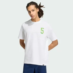 adidas Tops & Tanks< White / Green