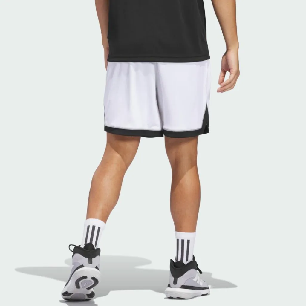 adidas Basketball|Basketball<· Basketball Badge of Sport Shorts White / Black