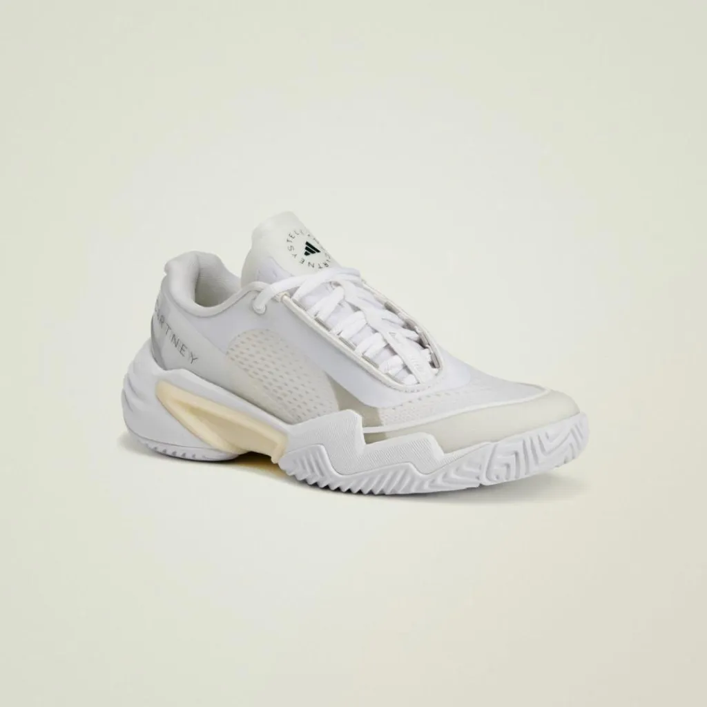 adidas Tennis<· by Stella McCartney Barricade Cloud White / Almond Milk-Smc / Willow Grey
