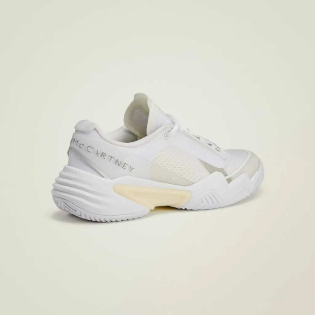 adidas Tennis<· by Stella McCartney Barricade Cloud White / Almond Milk-Smc / Willow Grey