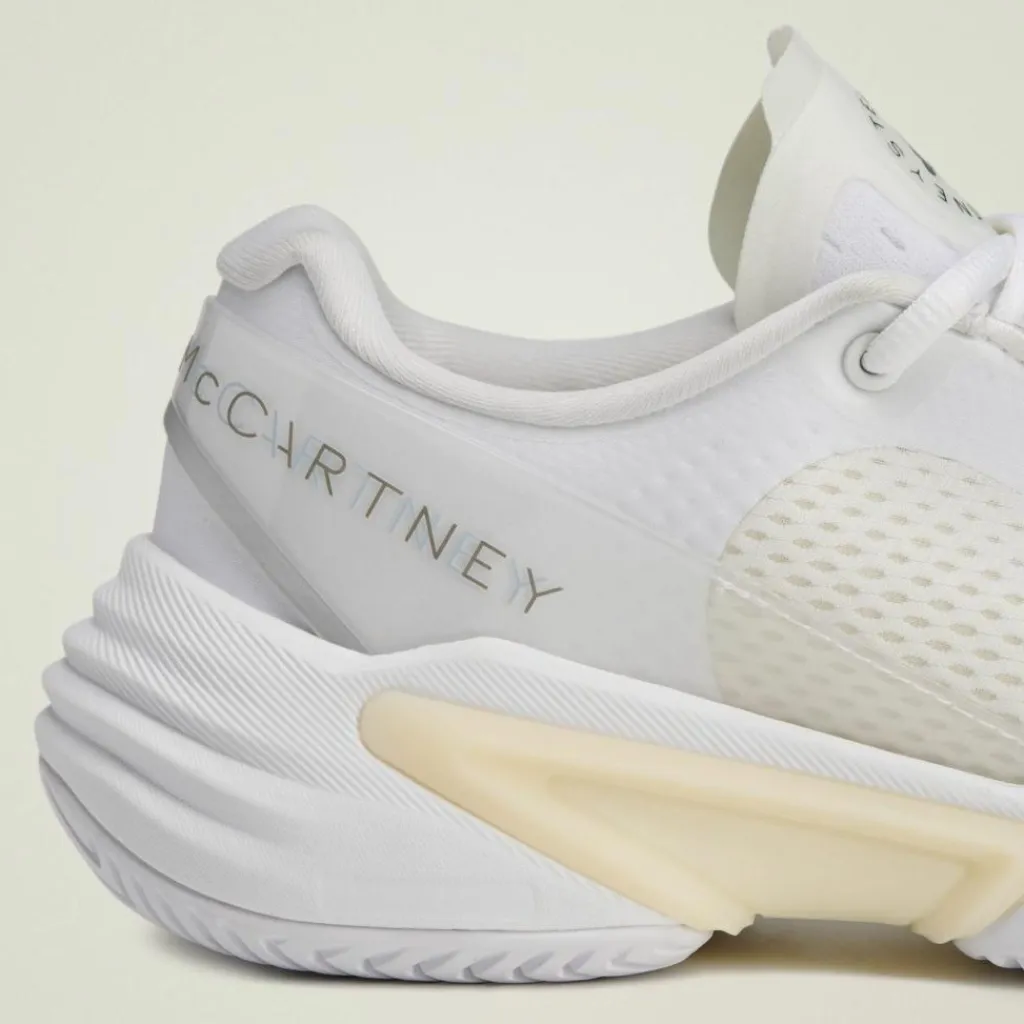 adidas Tennis<· by Stella McCartney Barricade Cloud White / Almond Milk-Smc / Willow Grey