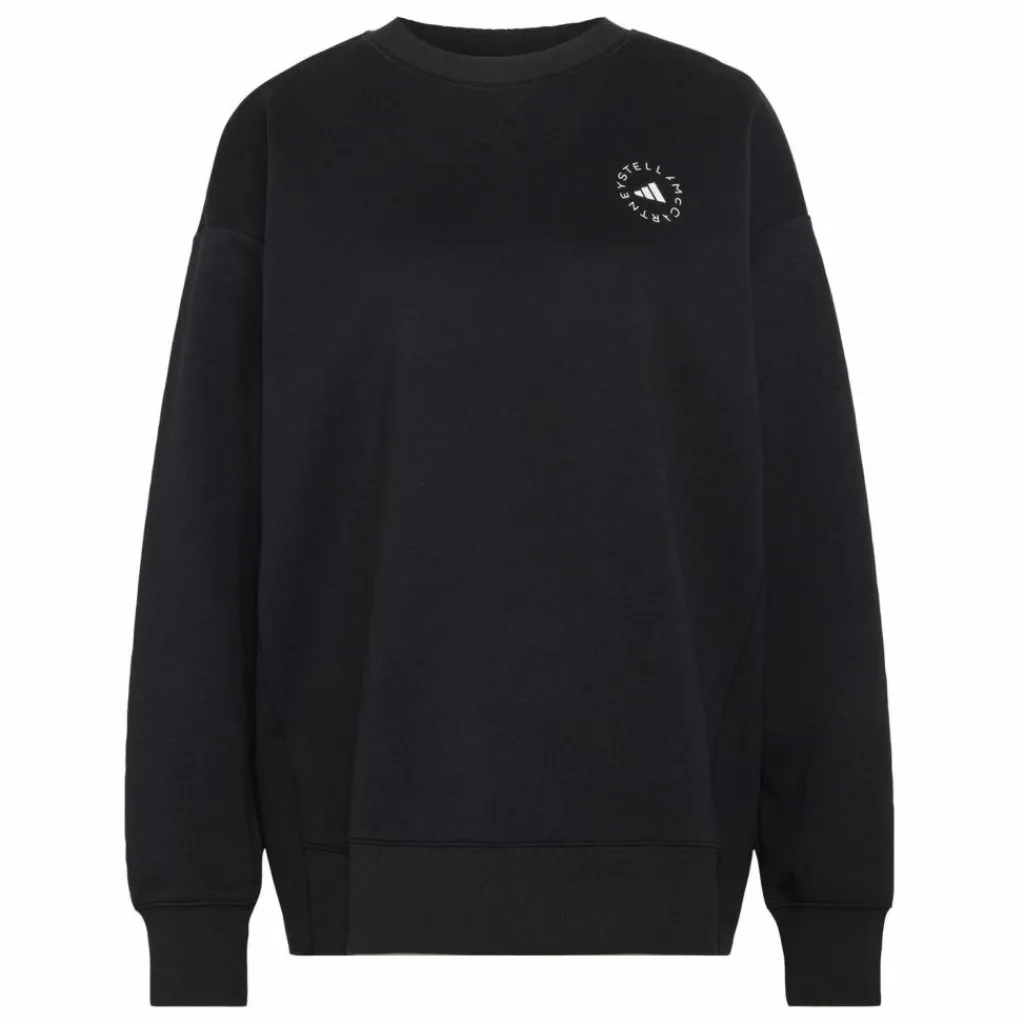 adidas Pullover & Sweats<· by Stella McCartney Sweatshirt, Black