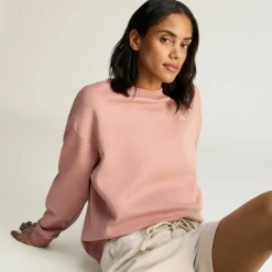 adidas Pullover & Sweats<· by Stella McCartney Sweatshirt, Brown Mauve