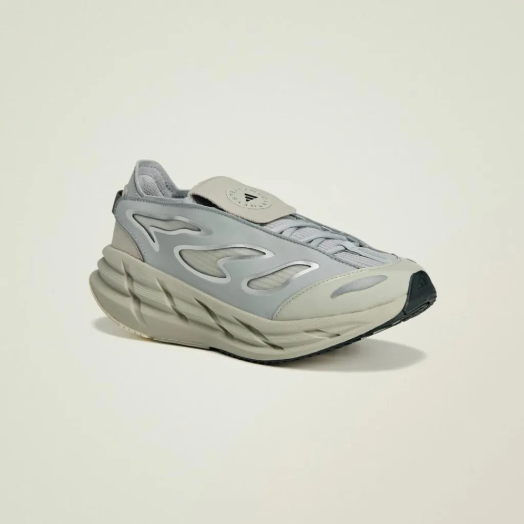 adidas Laufschuhe<· by Stella McCartney Adistar Clear Onix / Willow Grey / Almond Milk-Smc