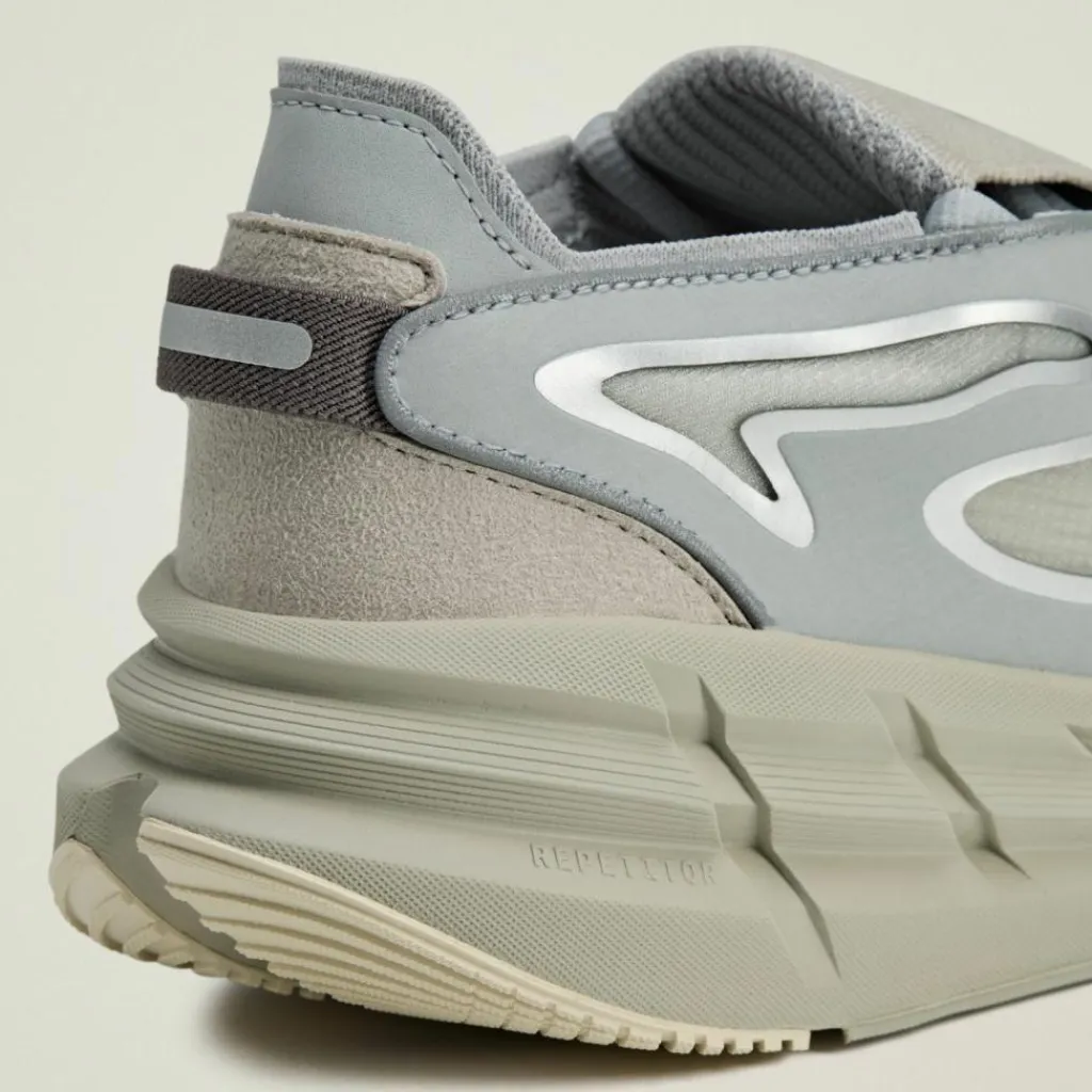 adidas Laufschuhe<· by Stella McCartney Adistar Clear Onix / Willow Grey / Almond Milk-Smc