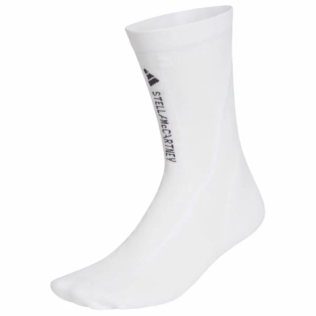 adidas Socken<· by Stella McCartney Crew Socken White / Utility Black