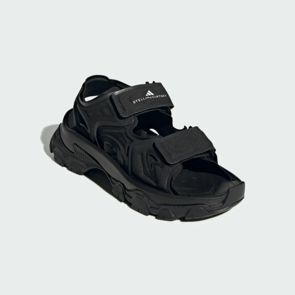 adidas Wanderschuhe<· by Stella McCartney Hika Outdoor Core Black / Core Black / Utility Black