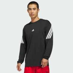 adidas Basketball|Basketball<· CRAZY LITE LONGSLEEVE Black
