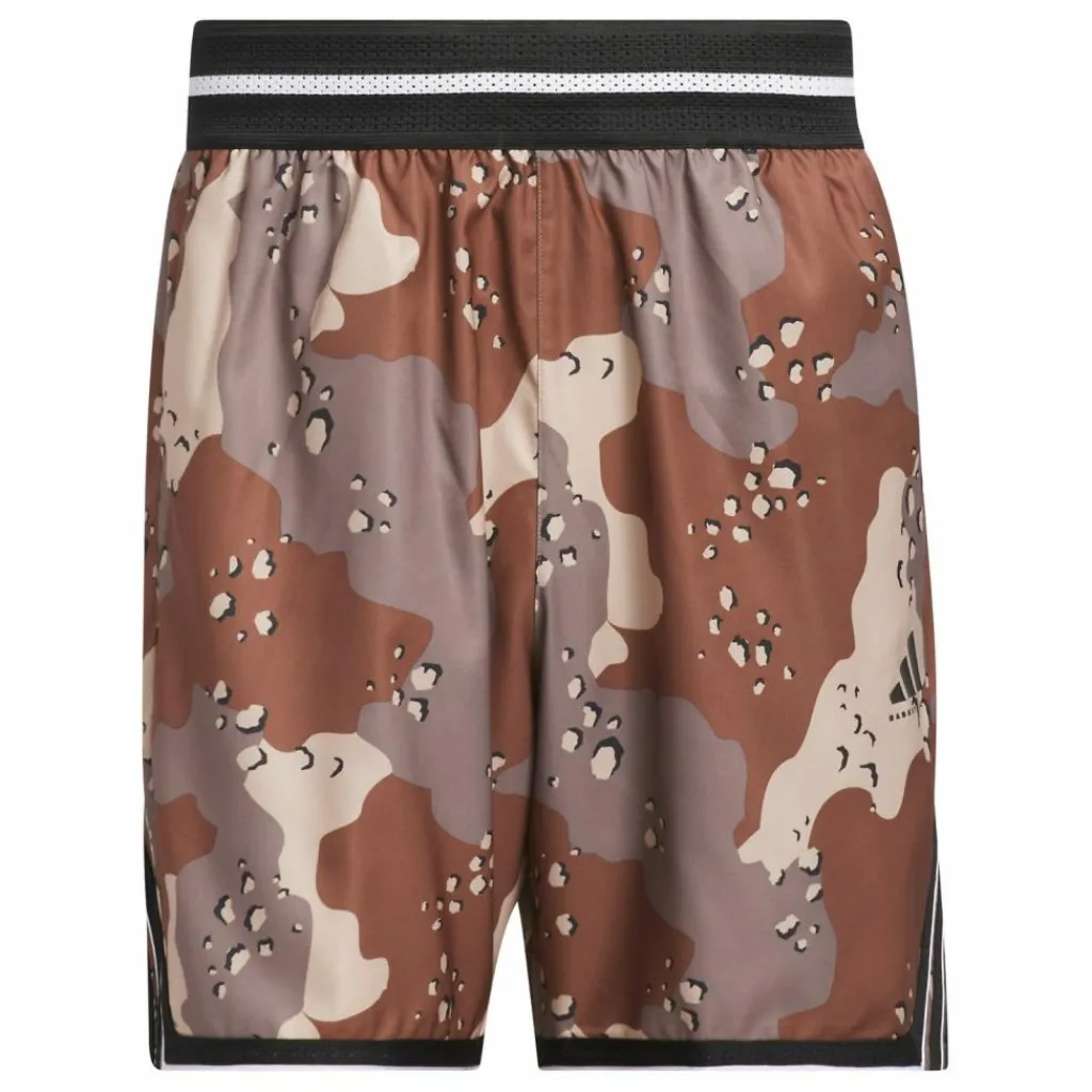 adidas Basketball|Basketball<· Crazy Lite AOP Short Trace Brown