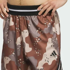 adidas Basketball|Basketball<· Crazy Lite AOP Short Trace Brown