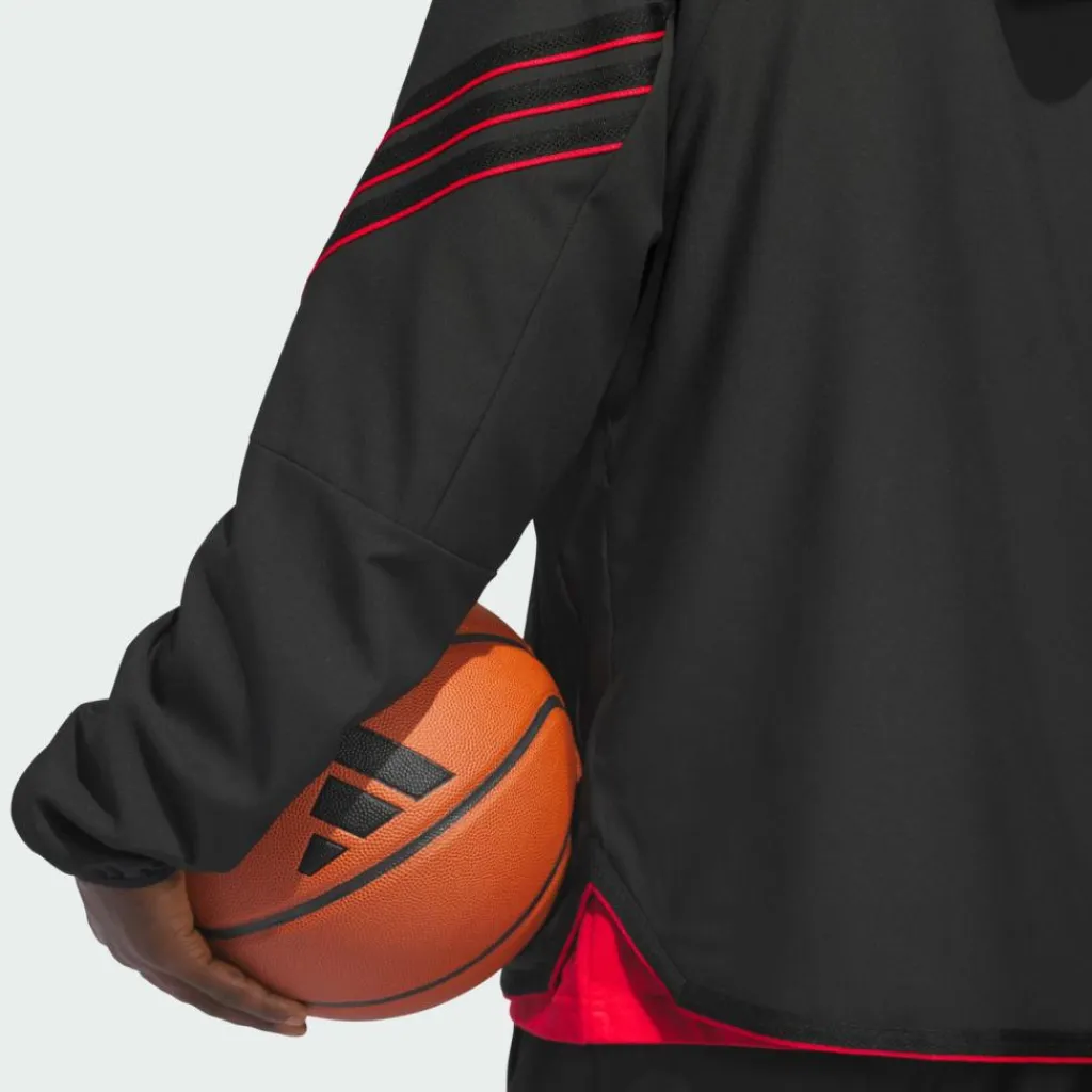 adidas Basketball|Basketball<· Crazy Lite Jacke Black / Pure Ruby