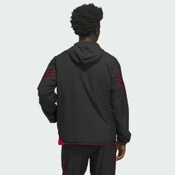 adidas Basketball|Basketball<· Crazy Lite Jacke Black / Pure Ruby