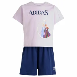 adidas Trainingsanzüge<· DISNEY FROZEN T-SHIRT SET Ice Lavender / Dark Blue