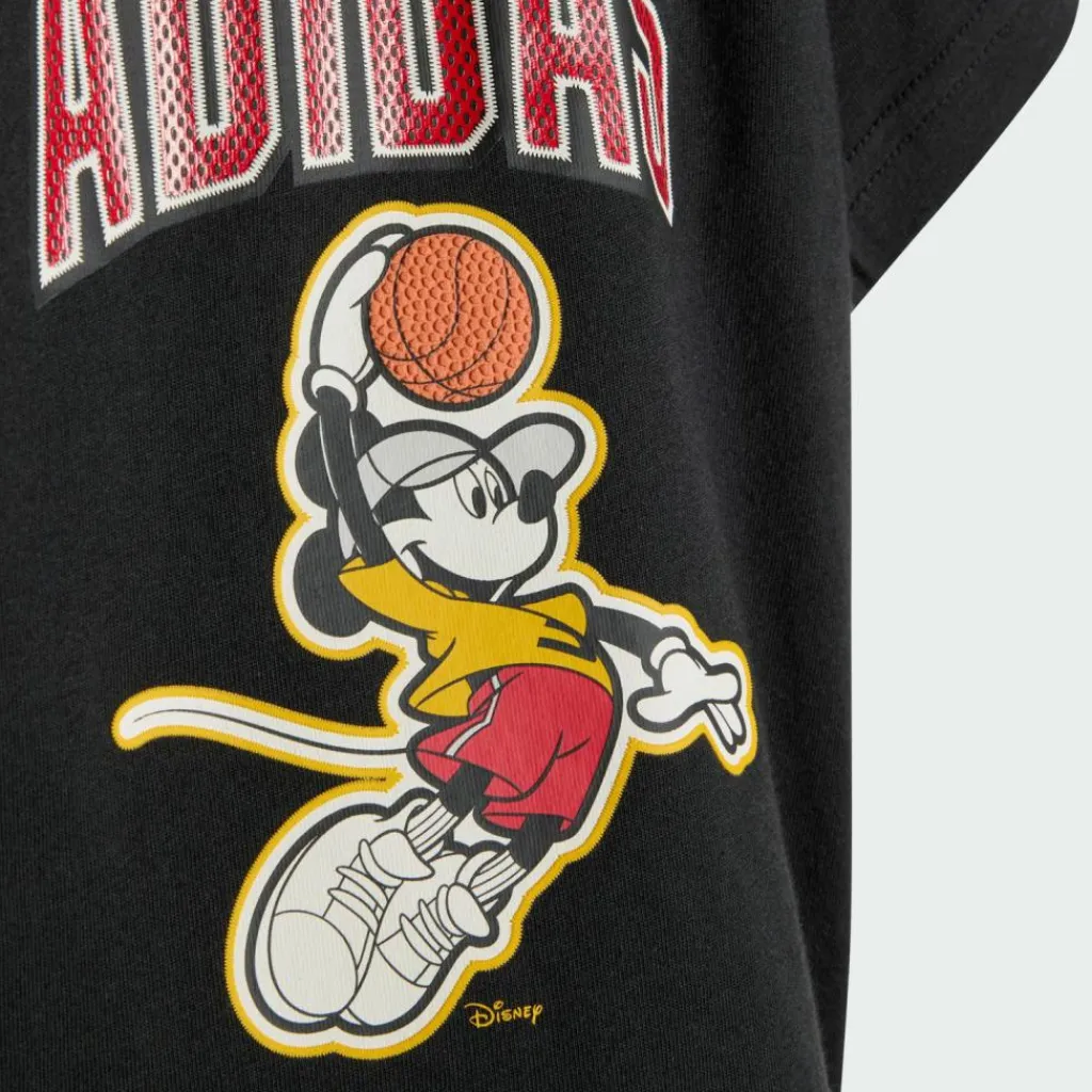 adidas Trainingsanzüge<· DISNEY MICKY MAUS T-SHIRT SET Black / Off White