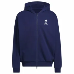 adidas Basketball|Basketball<· FARM SACCOSH KAPUZENJACKE Dark Blue