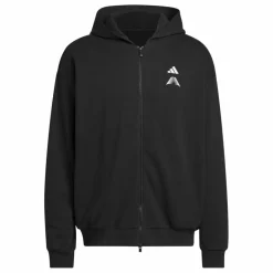 adidas Basketball|Basketball<· FARM SACCOSH KAPUZENJACKE Black
