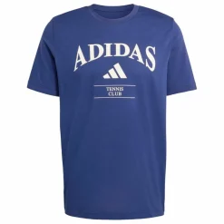 adidas Tennis|Tennis<· Heritage Graphic T-Shirt Dark Blue