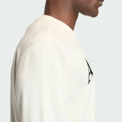 adidas Tennis<· Heritage Grafik Sweatshirt Chalk White / Dark Blue