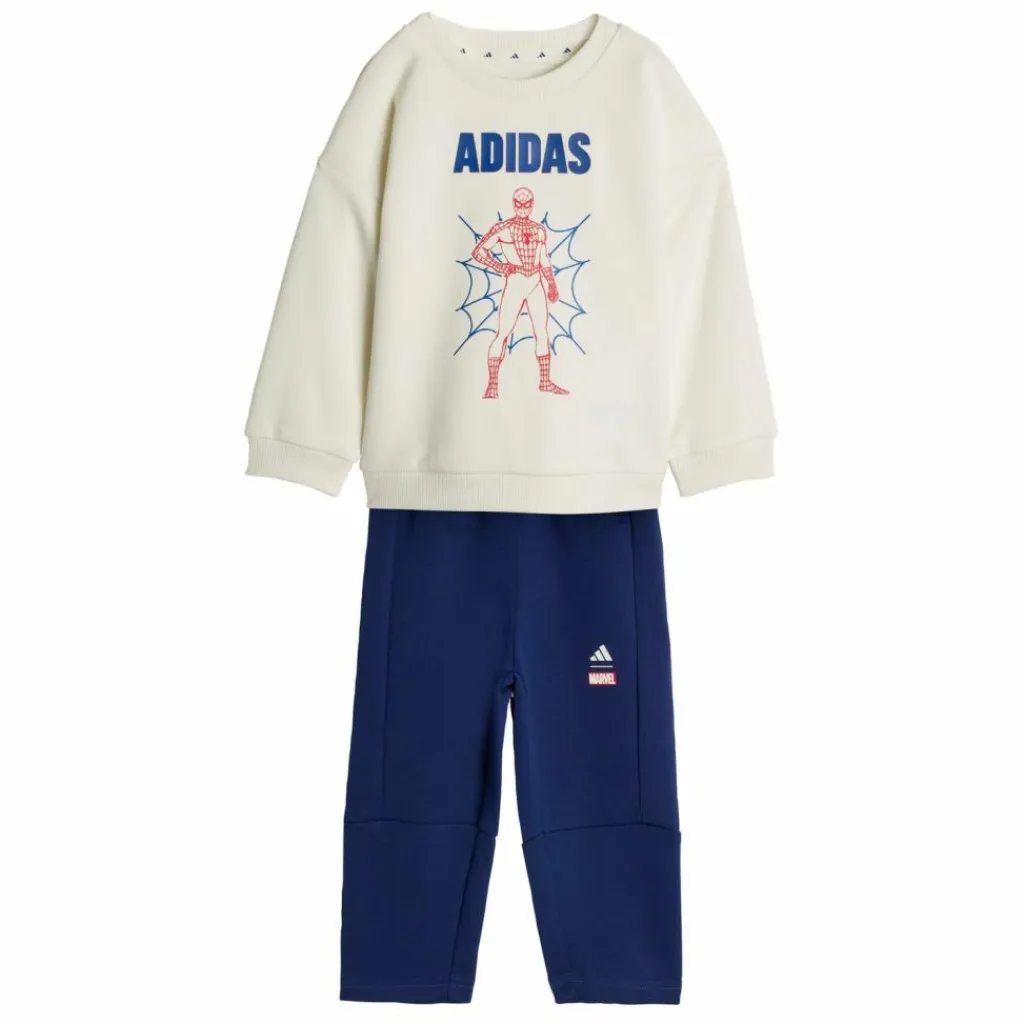 adidas Trainingsanzüge<· MARVEL SPIDER-MAN JOGGINGANZUG Off White / Dark Blue