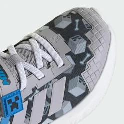 adidas Sneaker<· MINECRAFT FORTARUN 4.0 SCHUHE Glory Grey / Glory Grey / Lucid Ray Blue