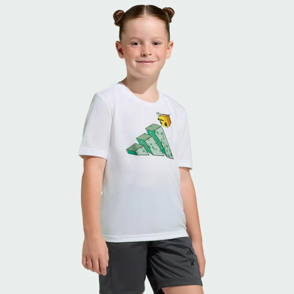 adidas Trainingsanzüge<· MINECRAFT TRAINING SOMMER-SET, White