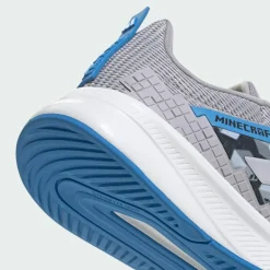adidas Sneaker<· MINECRAFT FORTARUN 4.0 SCHUHE Glory Grey / Glory Grey / Lucid Ray Blue