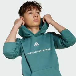 Discount · Slogan Fleece-Hoodie Kinder Pullover & Sweats