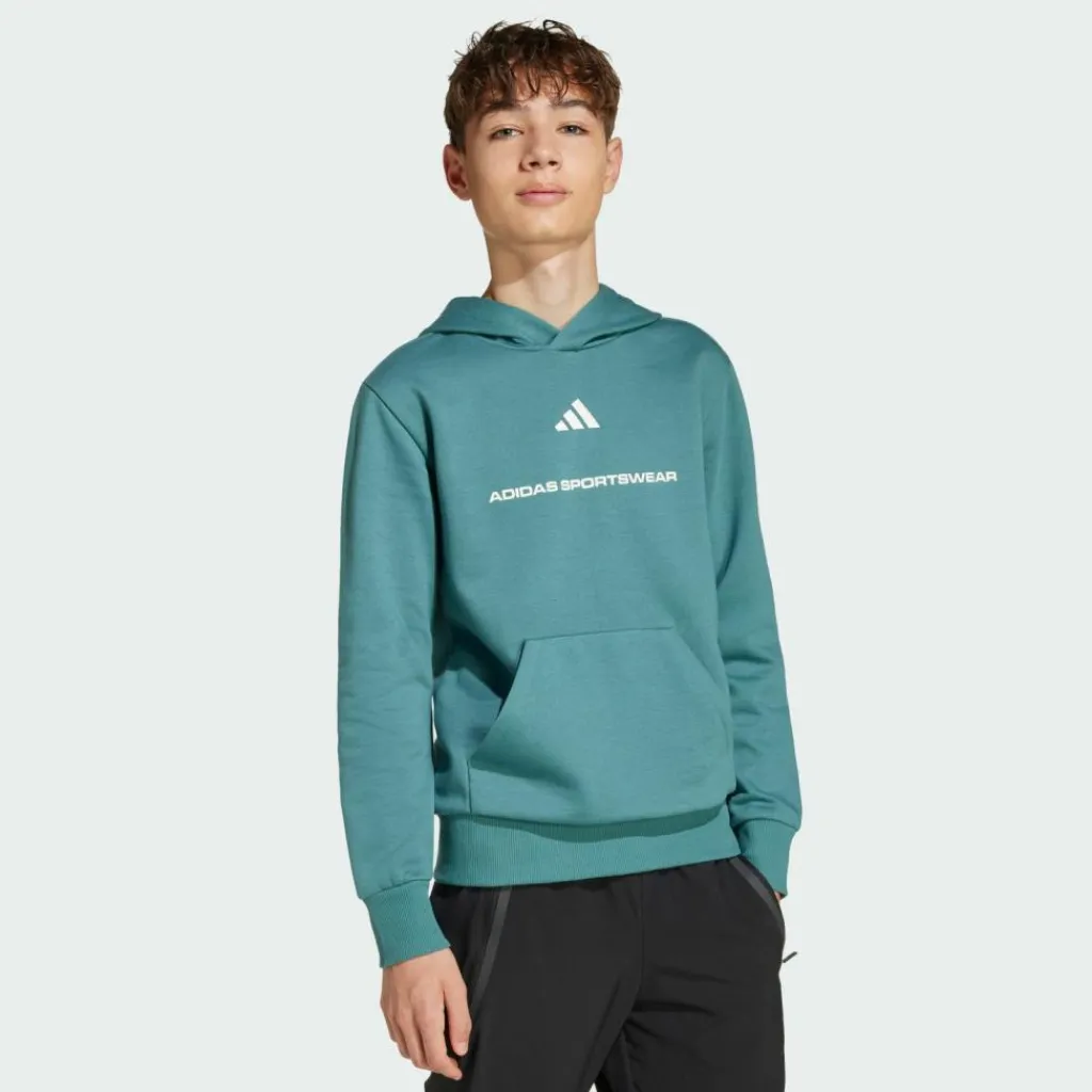 Discount · Slogan Fleece-Hoodie Kinder Pullover & Sweats