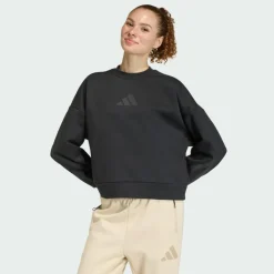 adidas Pullover & Sweats<· Z.N.E. SWEATSHIRT Black