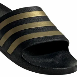 adidas Schwimmen|Schwimmen<· ADILETTE AQUA core black-gold metallic-core black