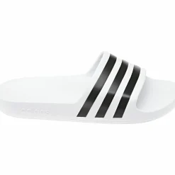 adidas Streetwear|Streetwear<· ADILETTE AQUA ftwwht-cblack-ftwwht