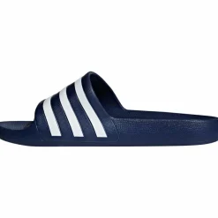 adidas Streetwear|Streetwear<· ADILETTE AQUA dkblue-ftwwht-dkblue