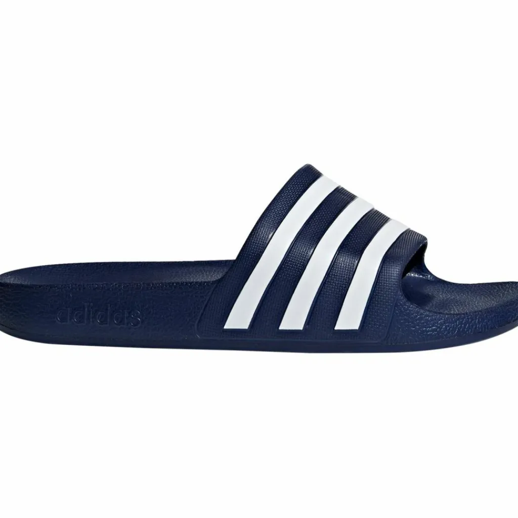 adidas Streetwear|Streetwear<· ADILETTE AQUA dkblue-ftwwht-dkblue