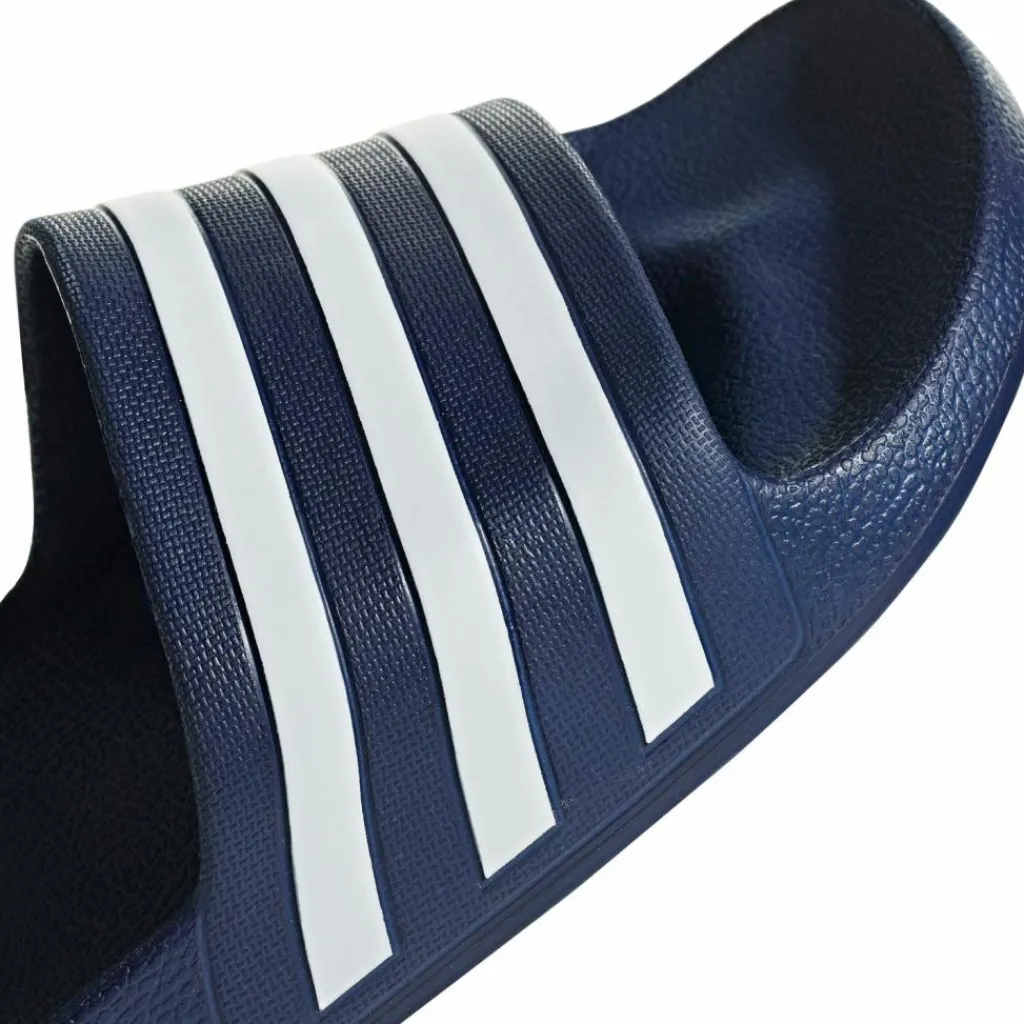 adidas Streetwear|Streetwear<· ADILETTE AQUA dkblue-ftwwht-dkblue