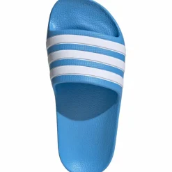 adidas Schwimmen<· ADILETTE AQUA K blue burst-ftwr white-blue burst