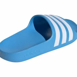 adidas Schwimmen<· ADILETTE AQUA K blue burst-ftwr white-blue burst