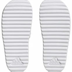 adidas Badeschuhe<· Adilette Platform ftwr white-zero metallic-grey one