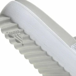 adidas Badeschuhe<· Adilette Platform ftwr white-zero metallic-grey one