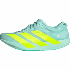 adidas Laufschuhe<· Adizero Adios 9 Laufschuh Semi Flash Aqua / Lucid Lemon / Mint Ton