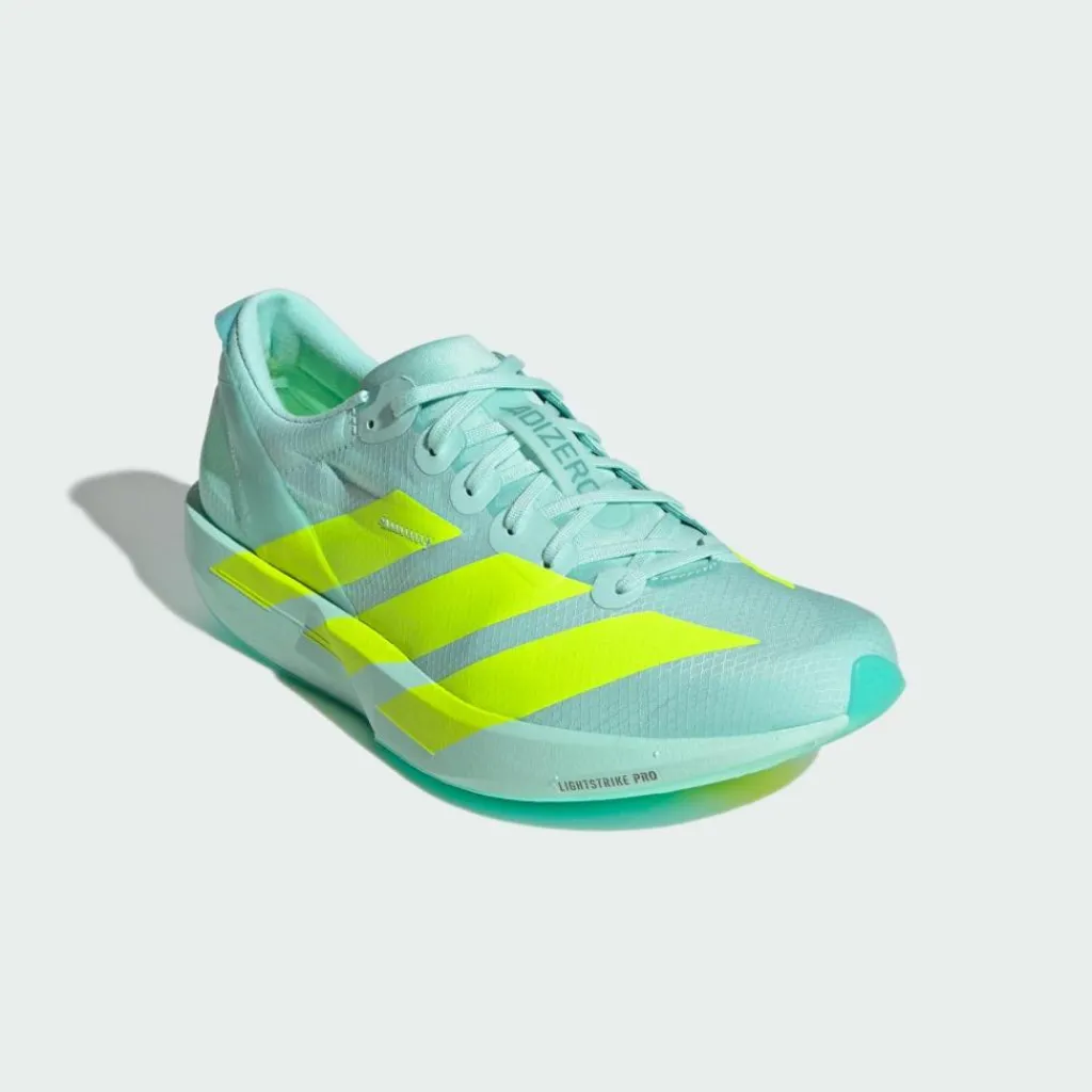 adidas Laufschuhe<· Adizero Adios 9 Laufschuh Semi Flash Aqua / Lucid Lemon / Mint Ton