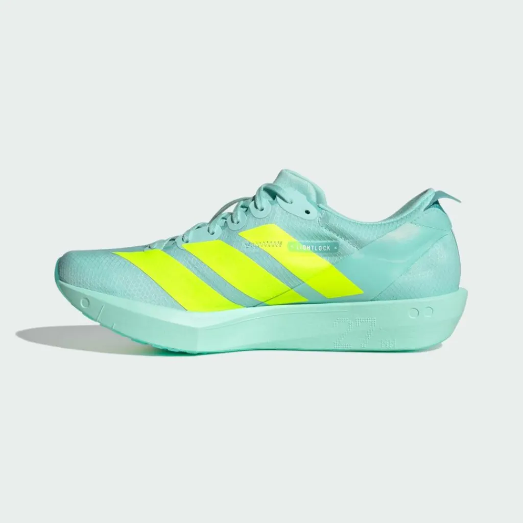 adidas Laufschuhe<· Adizero Adios 9 Laufschuh Semi Flash Aqua / Lucid Lemon / Mint Ton