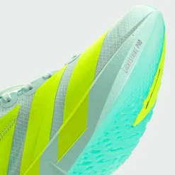 adidas Laufschuhe<· Adizero Adios 9 Laufschuh Semi Flash Aqua / Lucid Lemon / Mint Ton