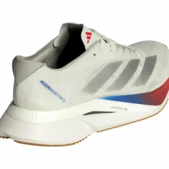 adidas Laufschuhe<· ADIZERO BOSTON 12 core white-matte silver-pure ruby