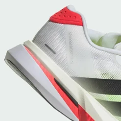 adidas Laufschuhe<· Adizero Boston 13 Schuh Cloud White / Core Black / Lucid Red